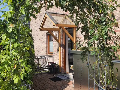 Der Eingang zum Appartement