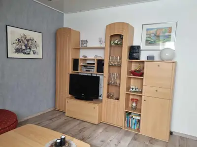 Wohnzimmer in der Ferienwohnung Hennewig in Haltern am See