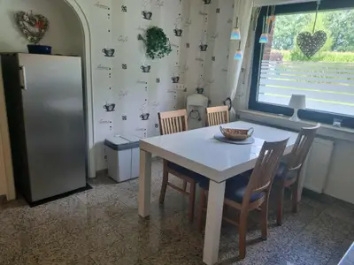 Gemütliche Essbereich in der Ferienwohnung Barbara in Haltern am See