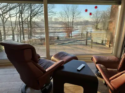 Wohnzimmer in Ferienwohnung Wiesenblick in Haltern am See