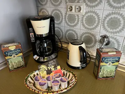 Kaffeemaschine, Wasserkocher