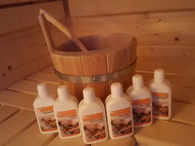 Echtfinnische Blockbohlensauna (Auf Anfrage und nach Verfügbarkeit zubuchbar)