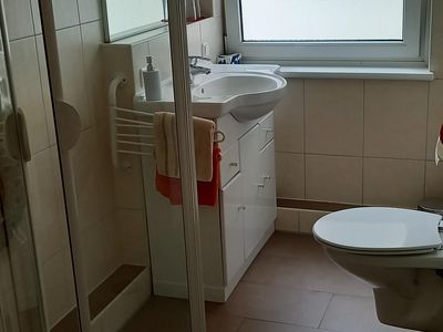 Badezimmer mit Fußbodenheizung