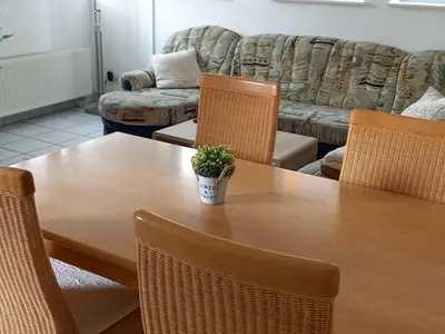 Essbereich im Wohnzimmer Essbereich im Wohnzimmer