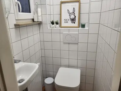 Gäste-WC im Erdgeschoss