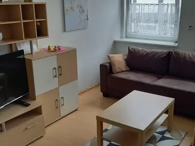 Wohnzimmer mit TV