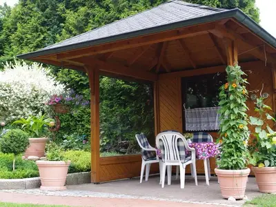 Sitzplatz im Garten