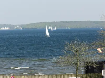Blick vom Balkon
