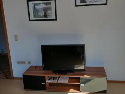 Wohnbereich. Sat-TV