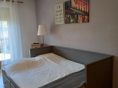 Wohnzimmer mit 2. Schlafmöglichkeit