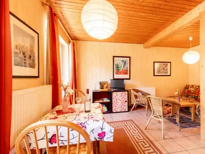 Fewo Kälberstall: Wohnraum mit Küche