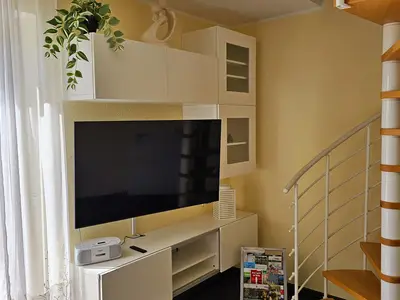 Treppe zur Galerie