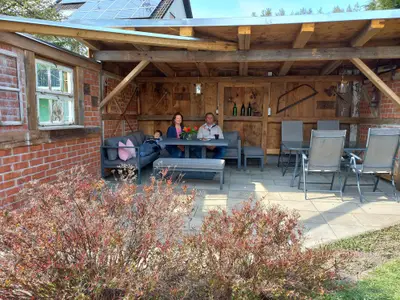 Freisitz/ Terrasse Wohnung Teichblick