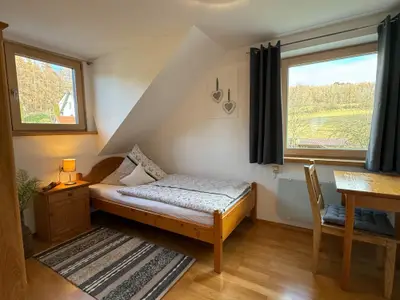 Einzel Schlafzimmer Wohnung Alpenblick