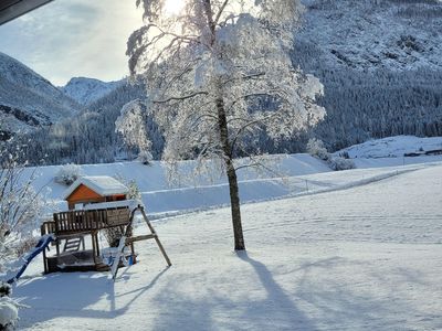 Haus Sprenger - Grießau Lechtal Winter Birke