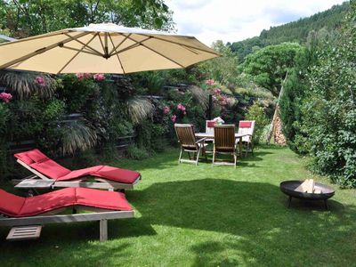 Garten mit Blick zum Wald - Schwarzwald-Traum