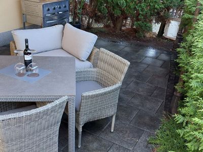 Terrasse mit Grill