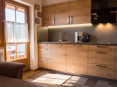 Küchenzeile in der Wohnküche