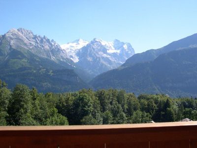 Blick vom Balkon 