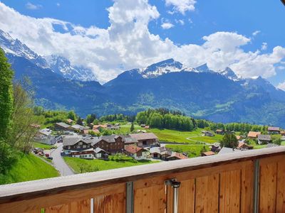 Aussicht vom Balkon