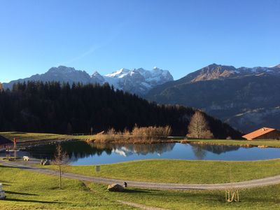 Das Prunkstück am Hasliberg . der Badesee