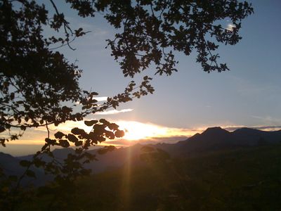 Abendstimmung am Berg