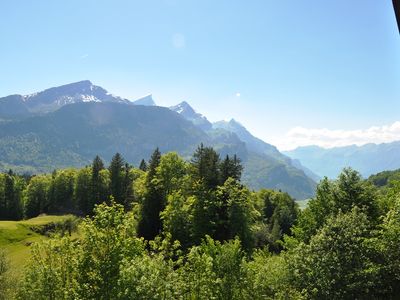 Aussicht hin  in Richtung Brienzersee