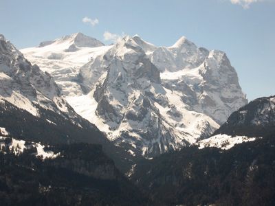 Das Wetterhornmassiv in seiner Pracht