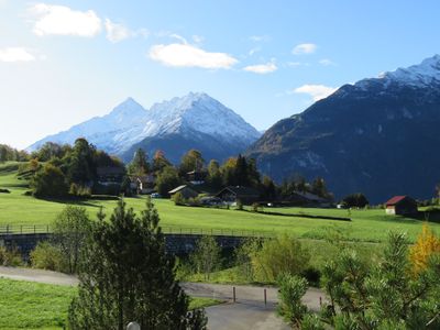 offenes Gelände mit Hintergrundgipfel: Ritzlihorn