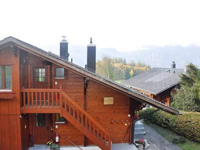 Chalet Mike von der Rückseite her