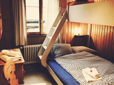 Hinteres Läubeli, zweites Schlafzimmer obere Wohnung