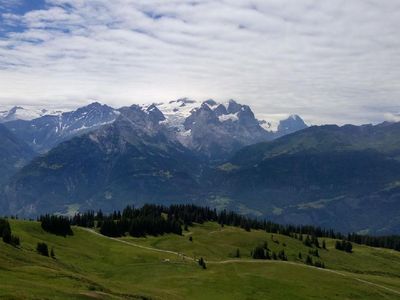 Aussicht Wanderweg Käserstatt - Gibel