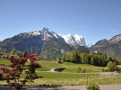 freie Sicht von der Terrasse aus