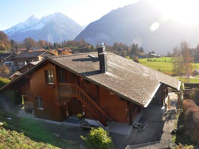 Chalet Mike von der Rückseite her