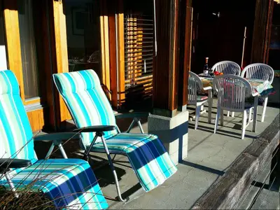 Grosszügiger Balkon