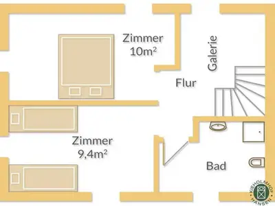 Ferienwohnung für 4 Personen (86 m²) in Hasselberg 7/10