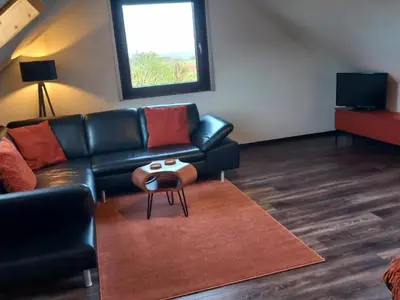 Wohnzimmer mit TV