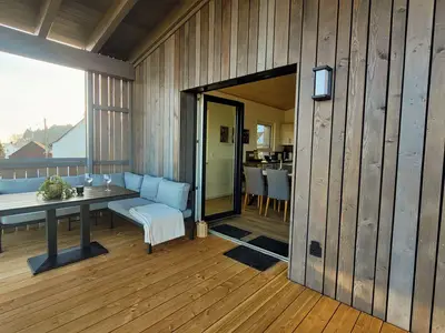 Balkon mit Sitz Lounge