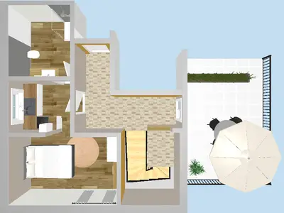 Ferienwohnung für 2 Personen in Haundorf 6/9