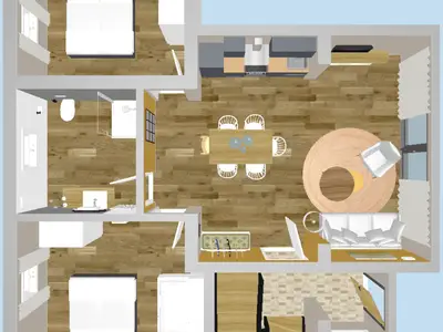 Ferienwohnung für 5 Personen (50 m²) in Haundorf 5/9