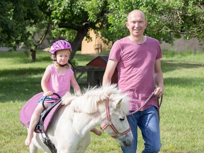 Ponyreiten mit unserer Princess