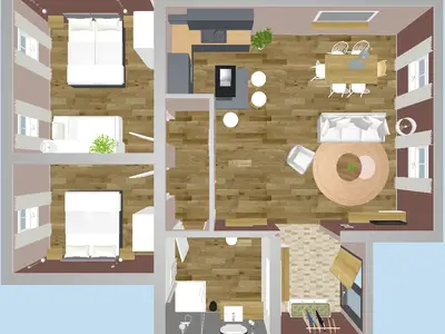 Ferienwohnung für 5 Personen in Haundorf 10/10