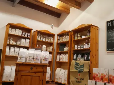 Laden mit regionalen Produkten