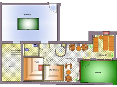 Haus Schönblick Sauna u. Fitnessraum