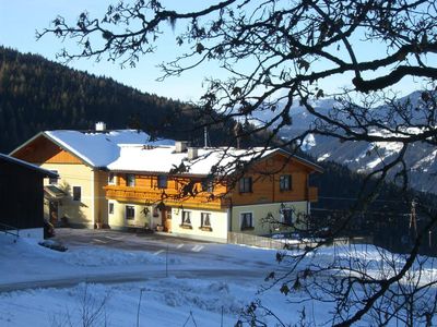 Haus Taxegger bei Haus im Ennstal im Winter