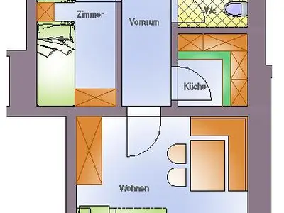 Haus Schönblick - App. 3 mit Balkon