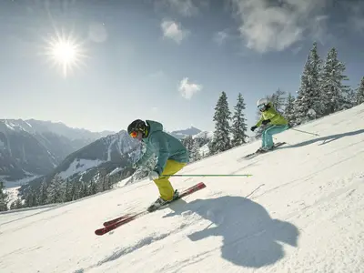 Skifahren auf der Hochwurzen