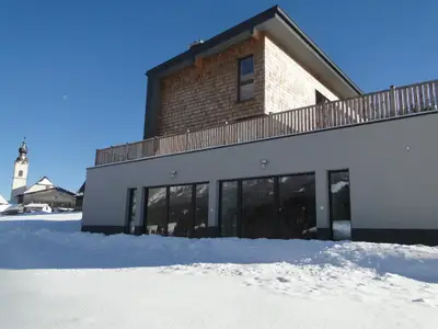 Ap. Gipfelsturm - Hausansicht Nordseite Winter