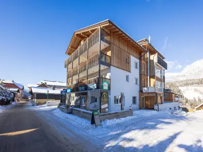 Außenseite Ferienhaus [Winter]