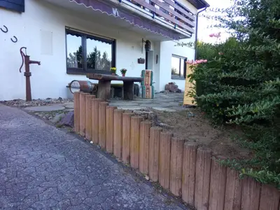 Eingang Ferienwohnung Erdgeschoss
